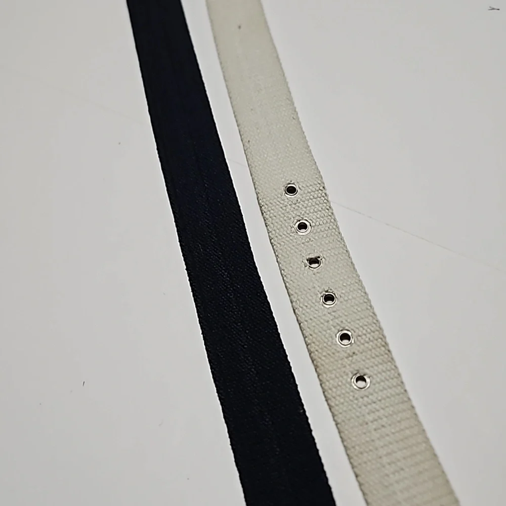 Boy's Navy & Gray Adjustable Tweed Belts Size 24
